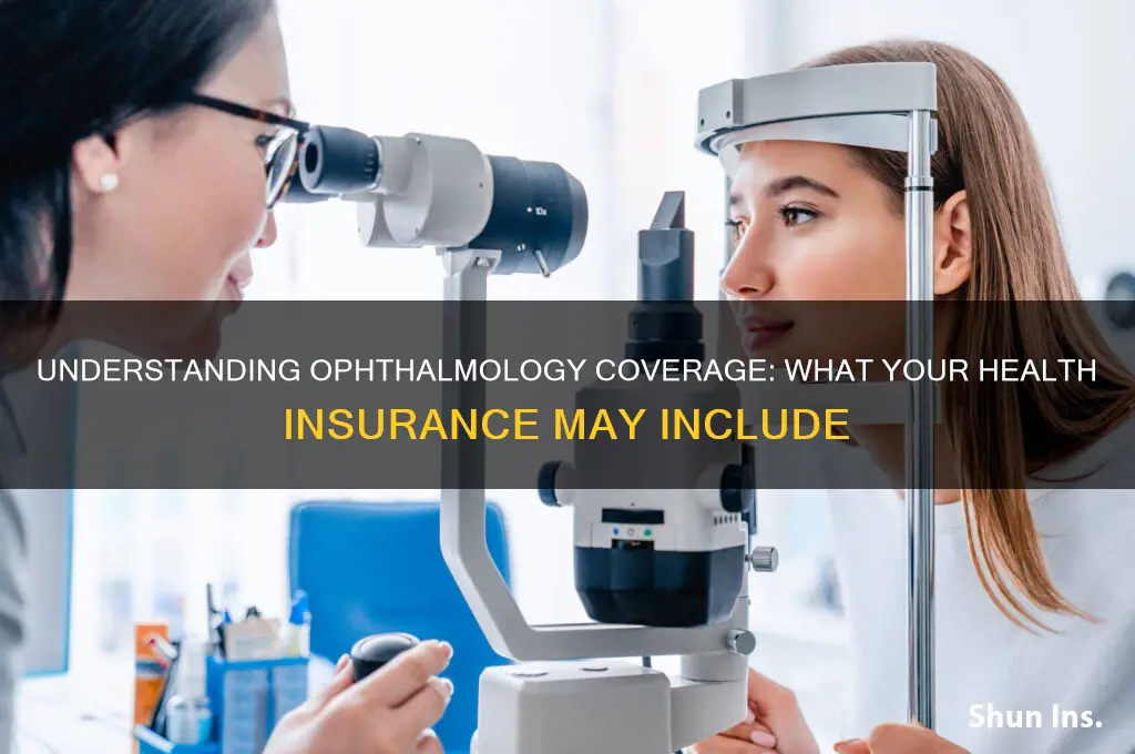 does my health insurance cover ophthalmology