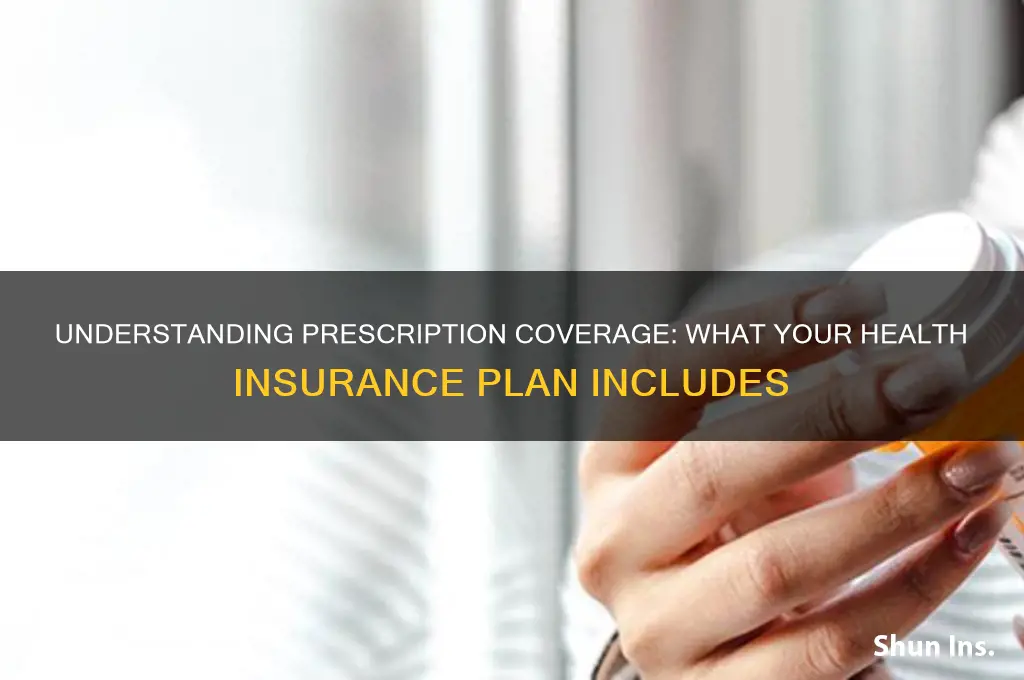 does my health insurance cover prescriptions