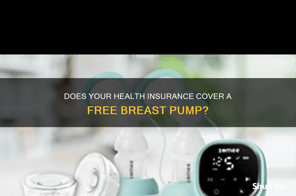 does my health insurance provide free breast pump