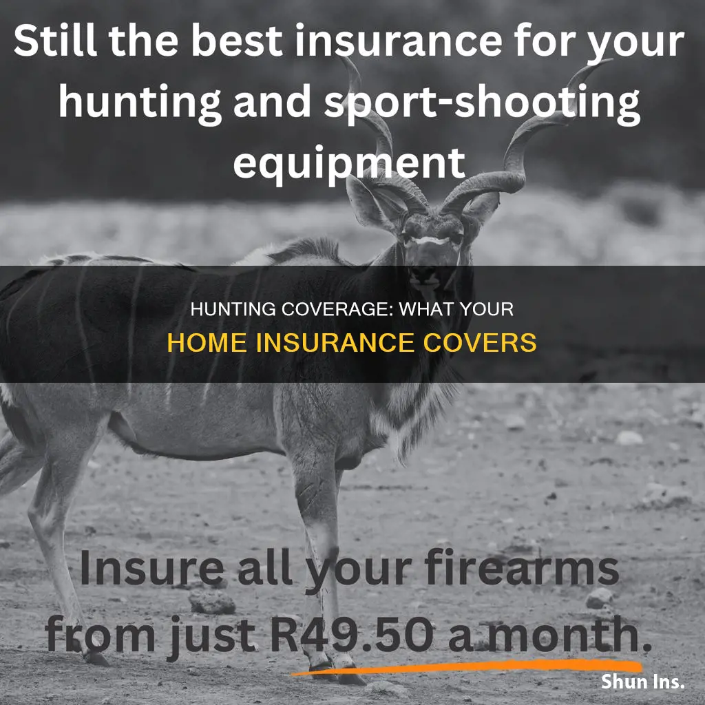 does my homeowners insurance cover hunting