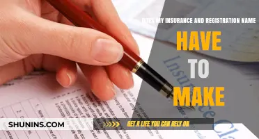 Insurance and Registration Name Match: Legal Requirements Explained