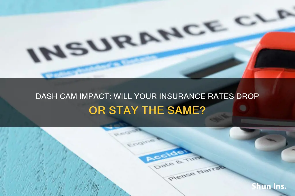 does my insurance drop with a dash cam