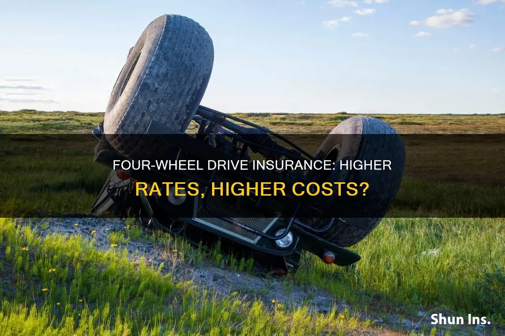 does my insurance go up with 4 wheel drive