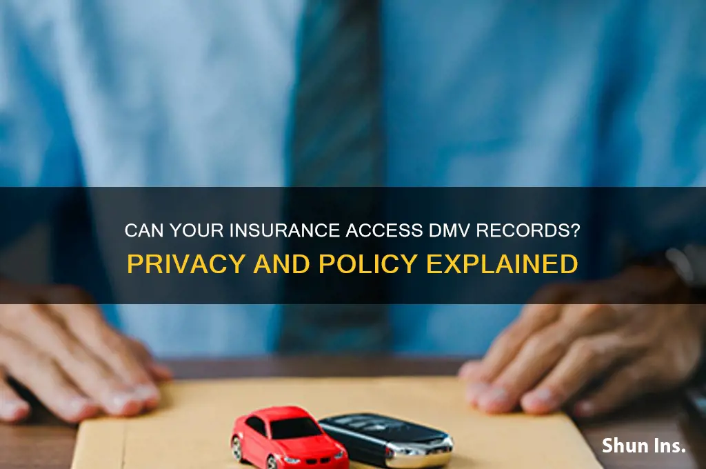 does my insurance have access to dmv info