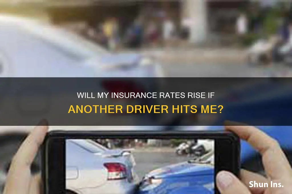 does my insurance increase if someone hits me