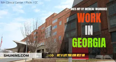 Medical Insurance Coverage: NY to Georgia