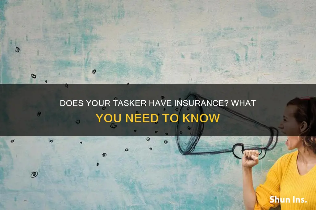 does my tasker have insurance