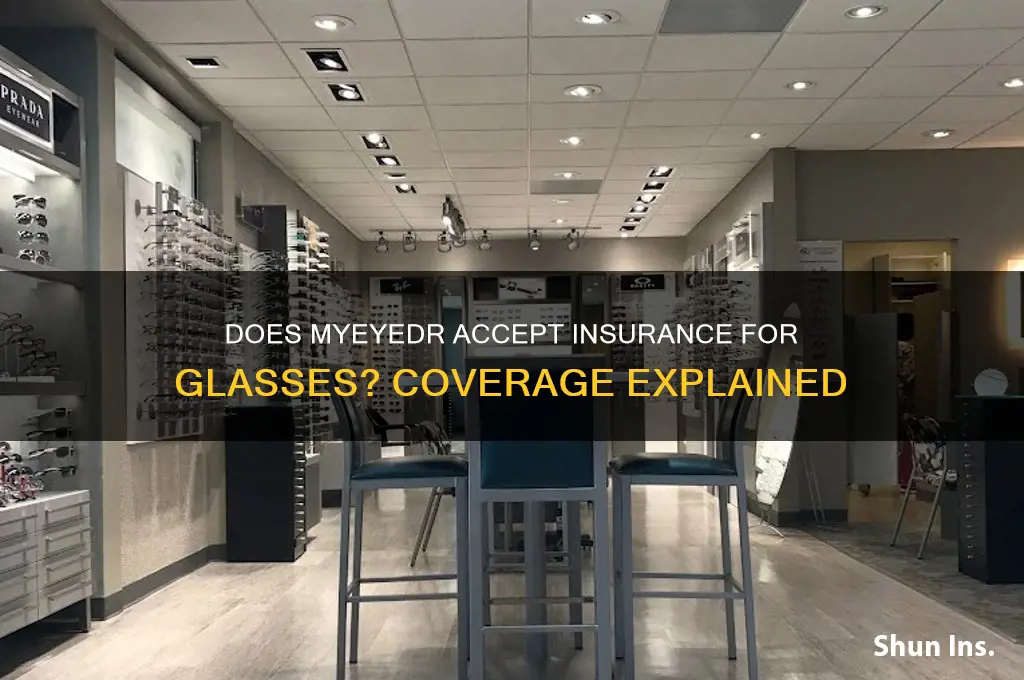 does myeyedr have insurance on glasses