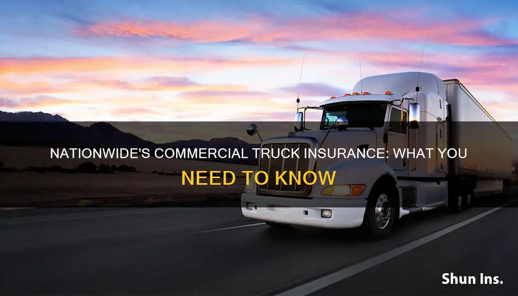 does nationwide do commercial truck insurance