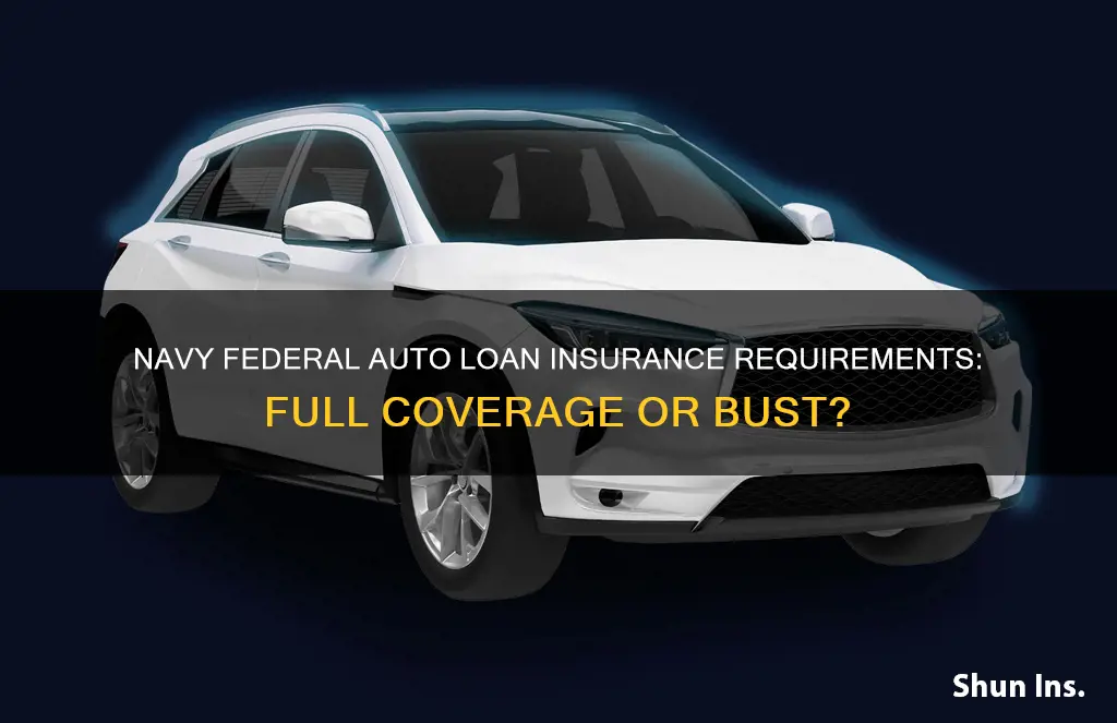 does navy federal require full coverage insurance on auto loans