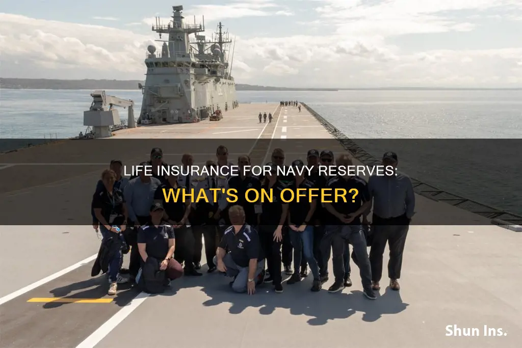 does navy reserves offer life insurance