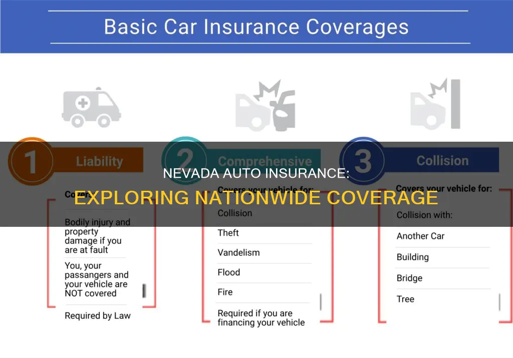 does nevada auto insurance cover all the us