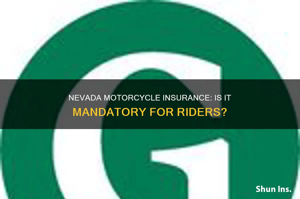 does nevada reqiure motorcycle insurance