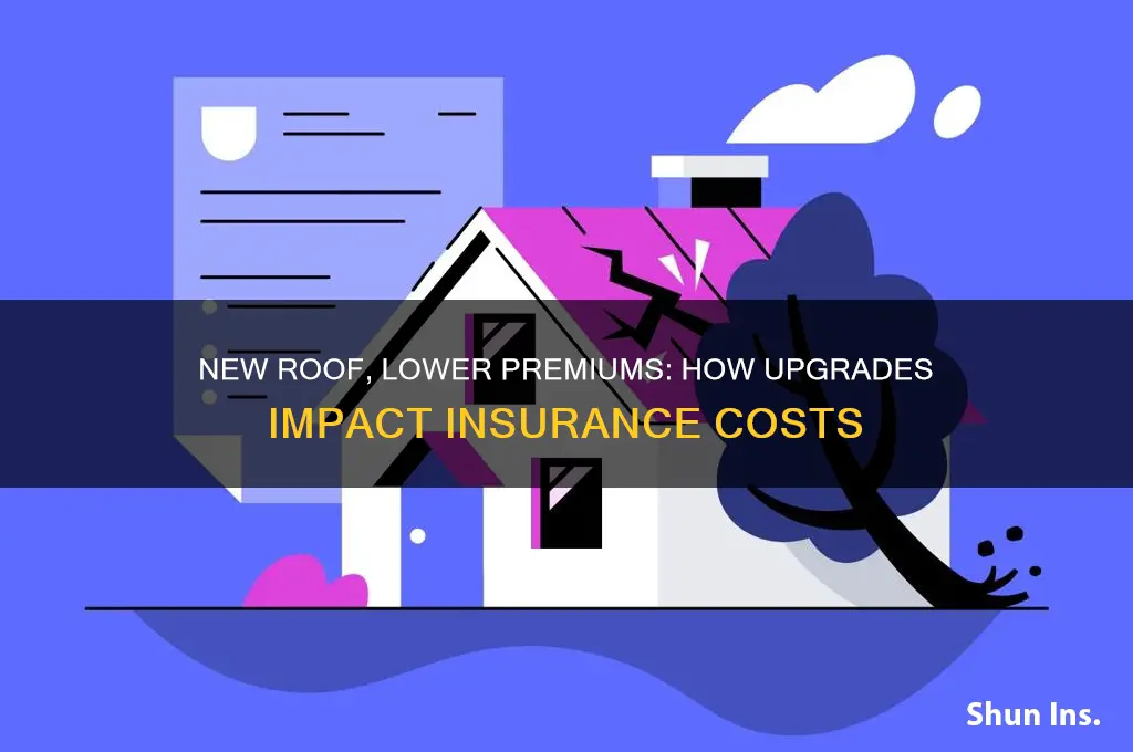 does new roof lower insurance