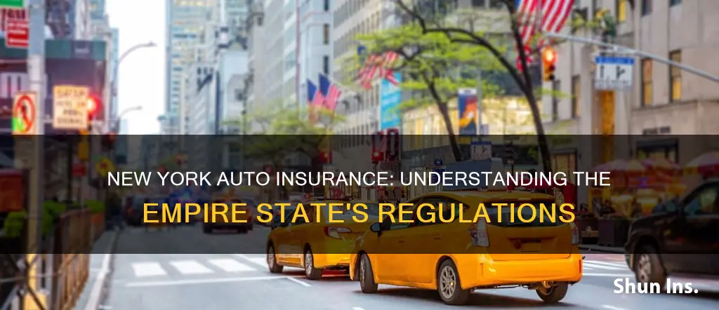 does new york have auto insurance laws regulations