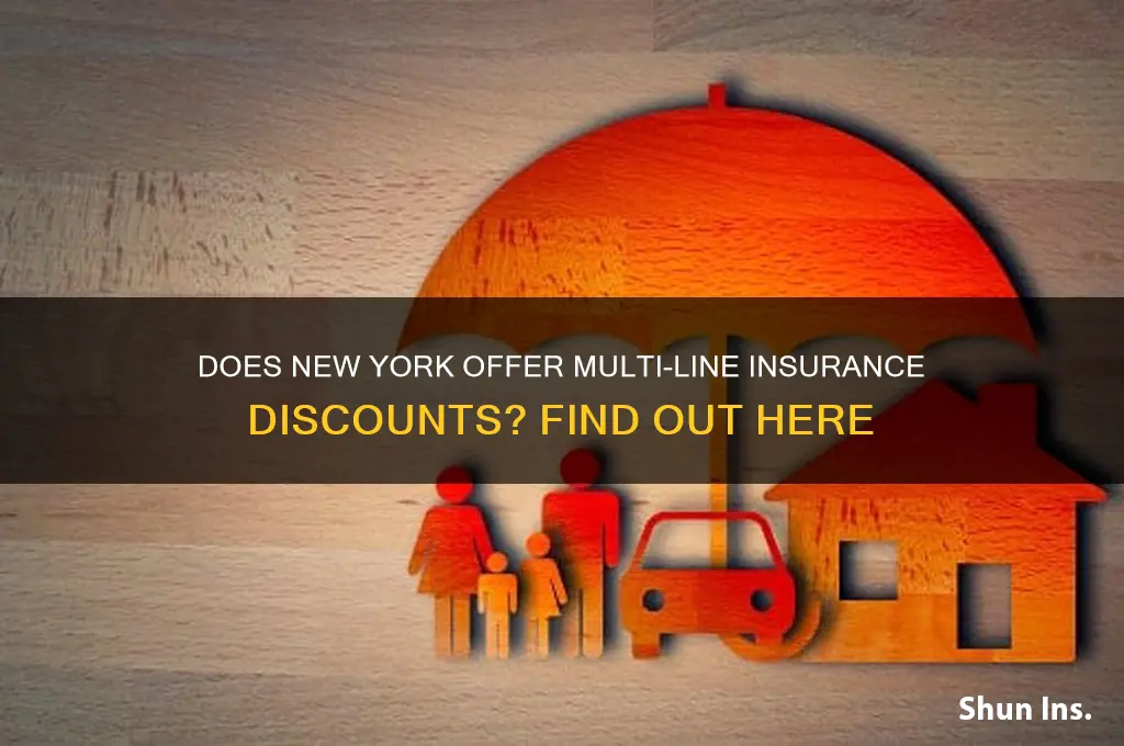 does new york support insurance multi line discount