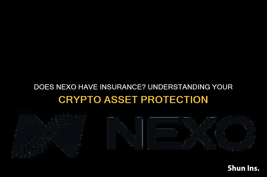 does nexo have insurance