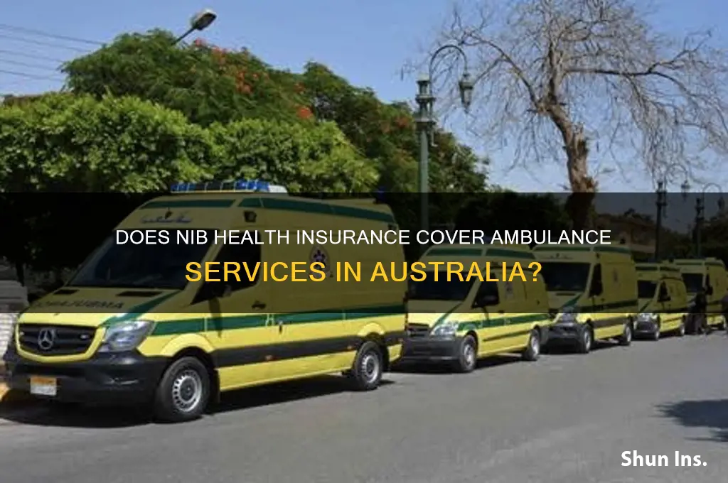 does nib health insurance cover ambulance