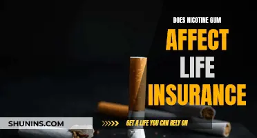 Nicotine Gum: Impact on Life Insurance and Your Health