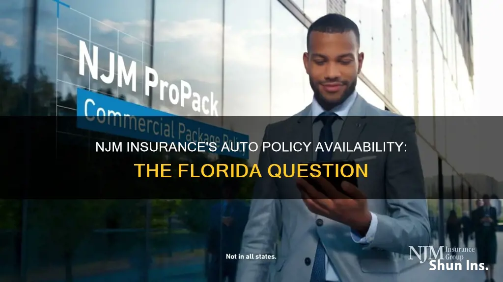 does njm insurance write auto policies in Florida