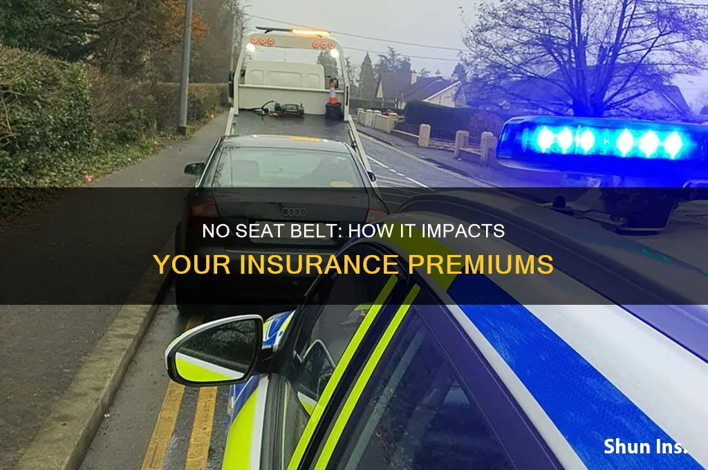 does no seat belt raise insurance