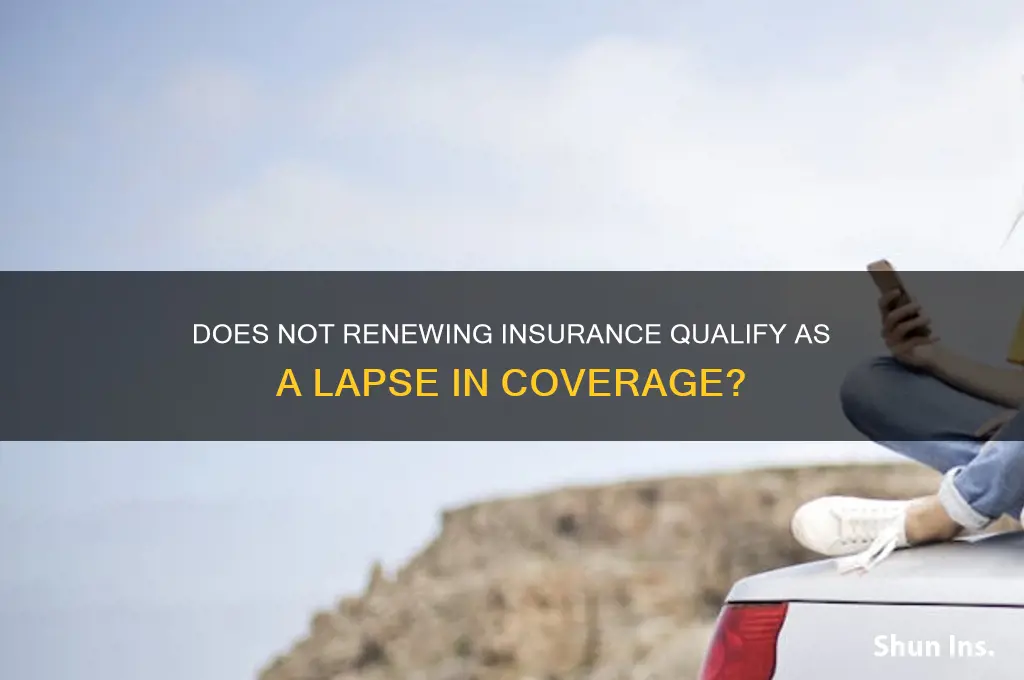 does not renewing insurance qualify