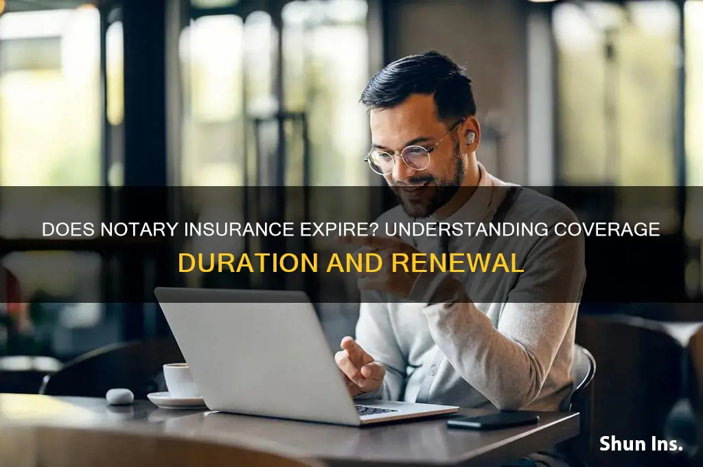 does notary insurance expire