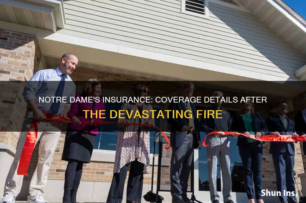 does notra dame church have insurance