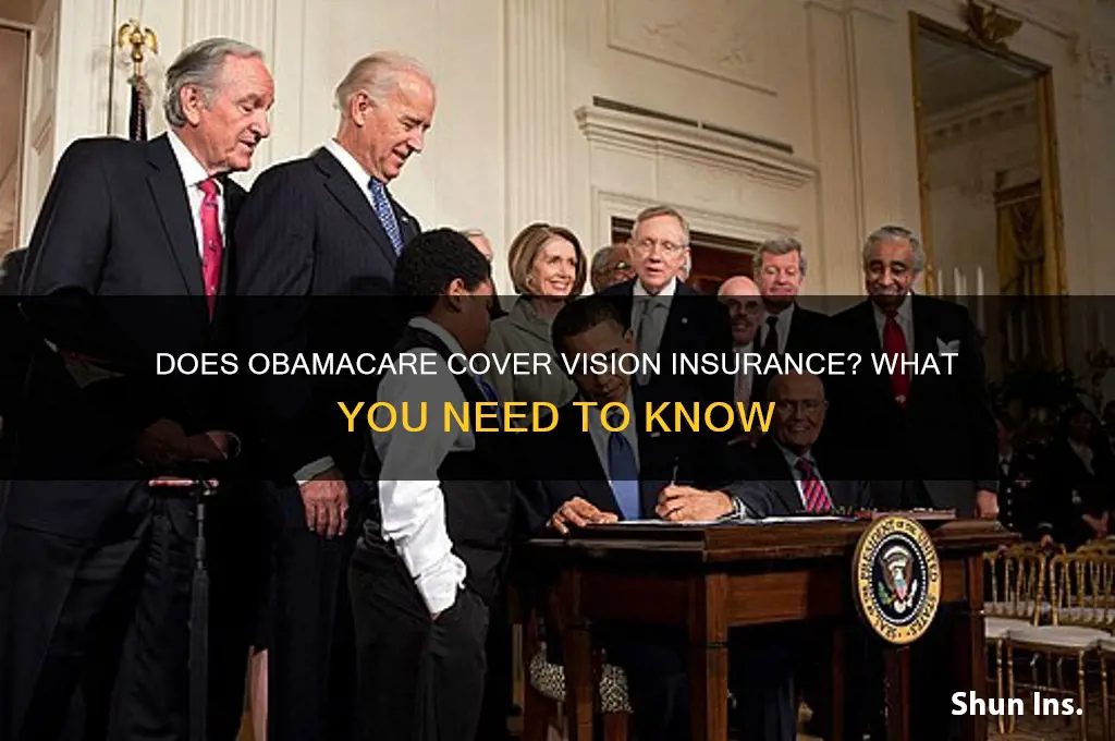 does obamacvare come with vision insurance