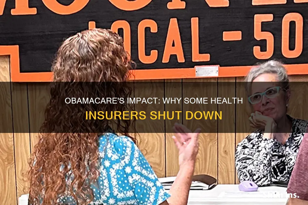 does obanmacare cause some health insurance to close