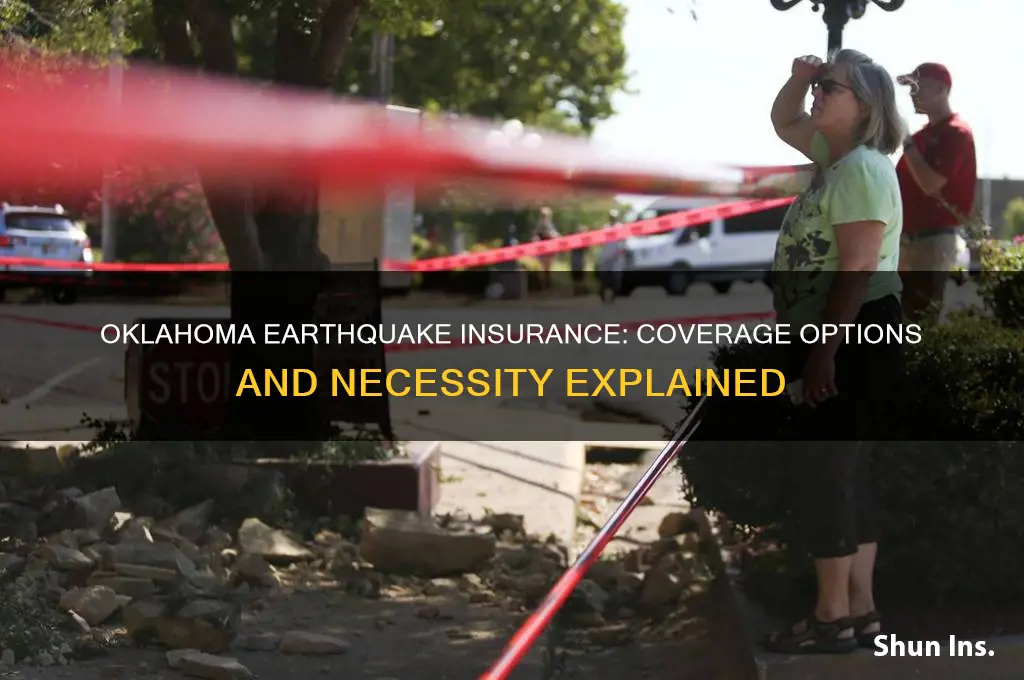 does oklahoma have earthquake insurance