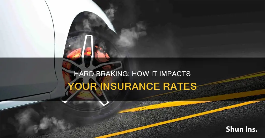 does one hard brake in snapshot affect insurance rate