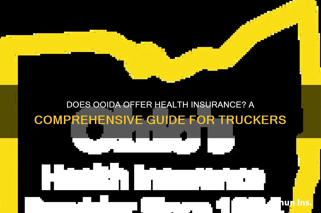 does ooida have health insurance