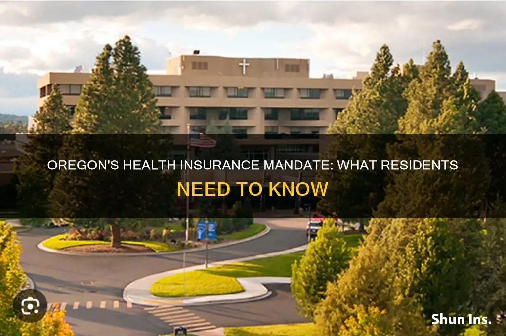 does oregon have a health insurance mandate