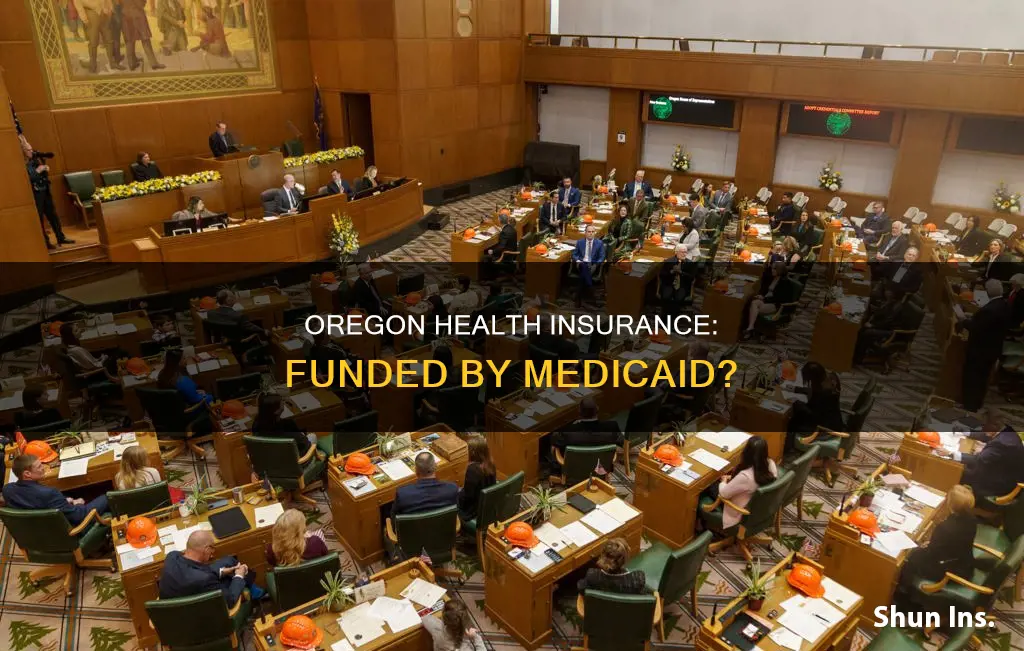 does oregon health insurance get funding from medicaid