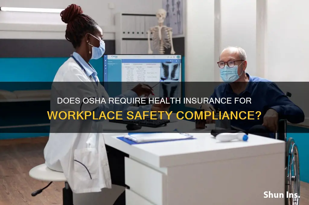 does osha look for health insurance