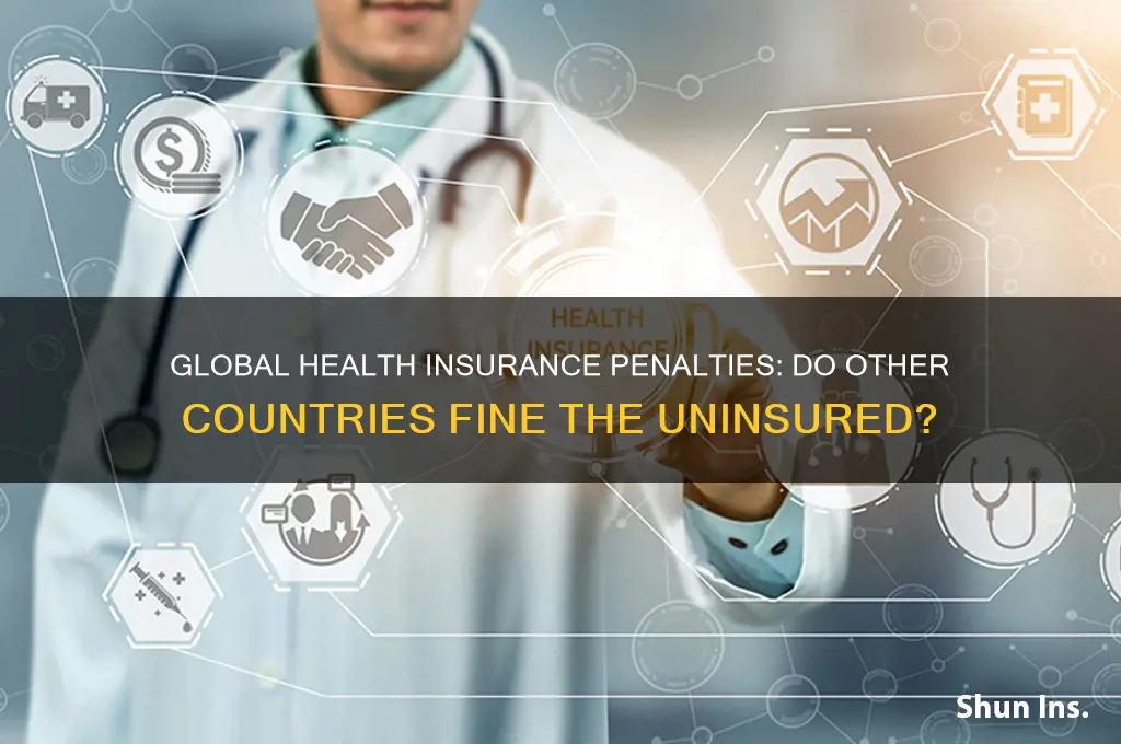 does other countries charge a penalty for not having insurance