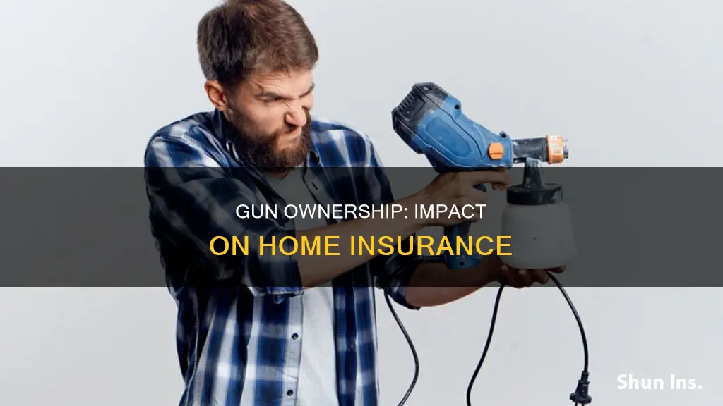 does owning a gun affect homeowners insurance