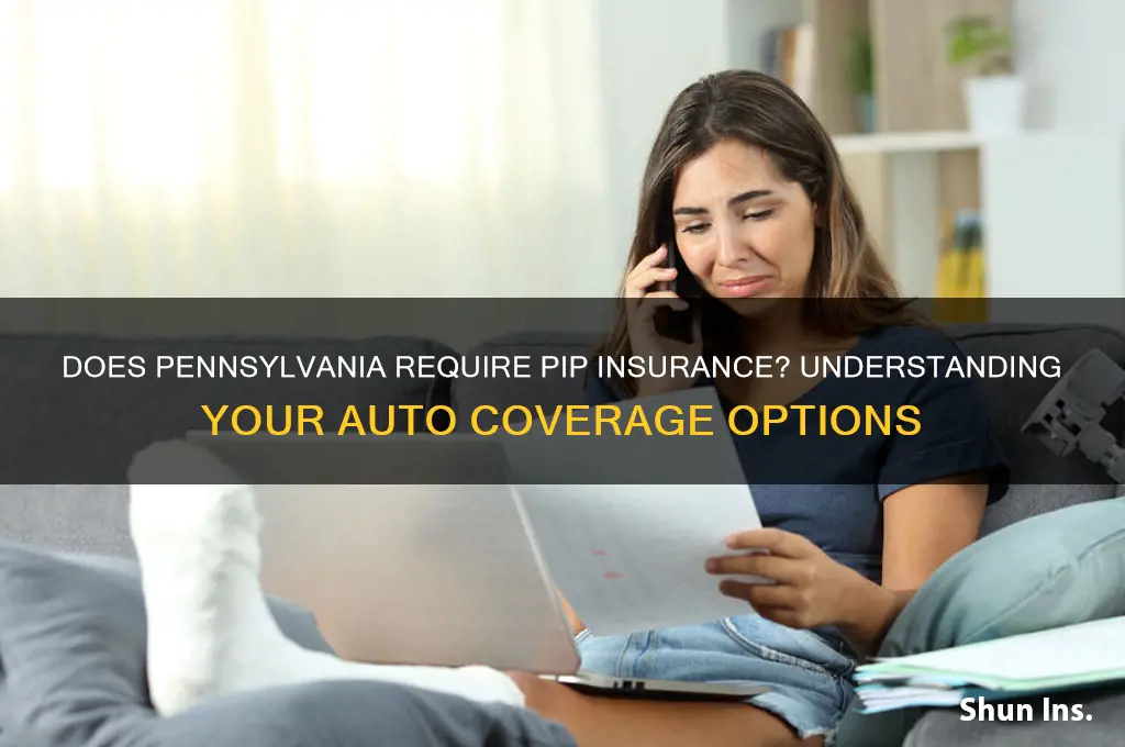 does pa have pip insurance