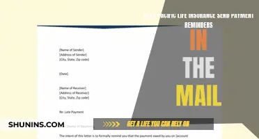 Pacific Life Insurance: Mail Payment Reminders?