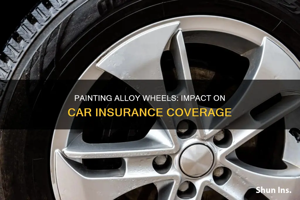 does painting alloy wheels affect insurance