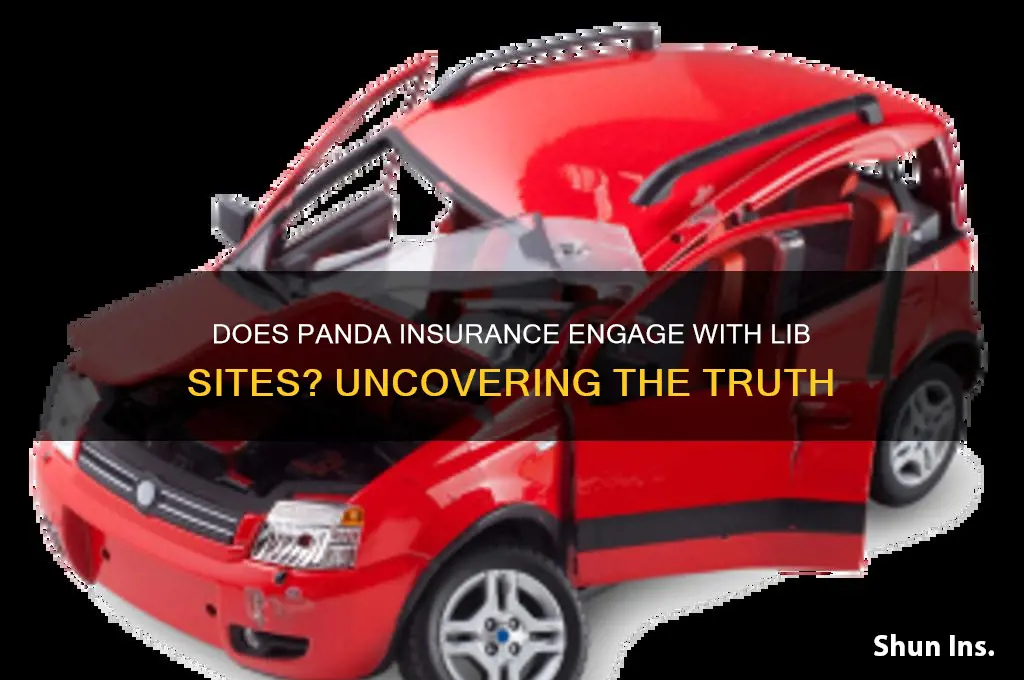 does panda insurance comment on lib sites