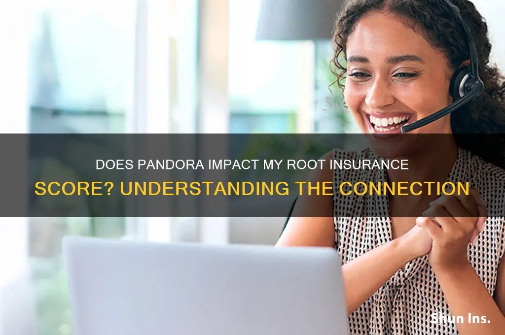 does pandora effect my root insurance score