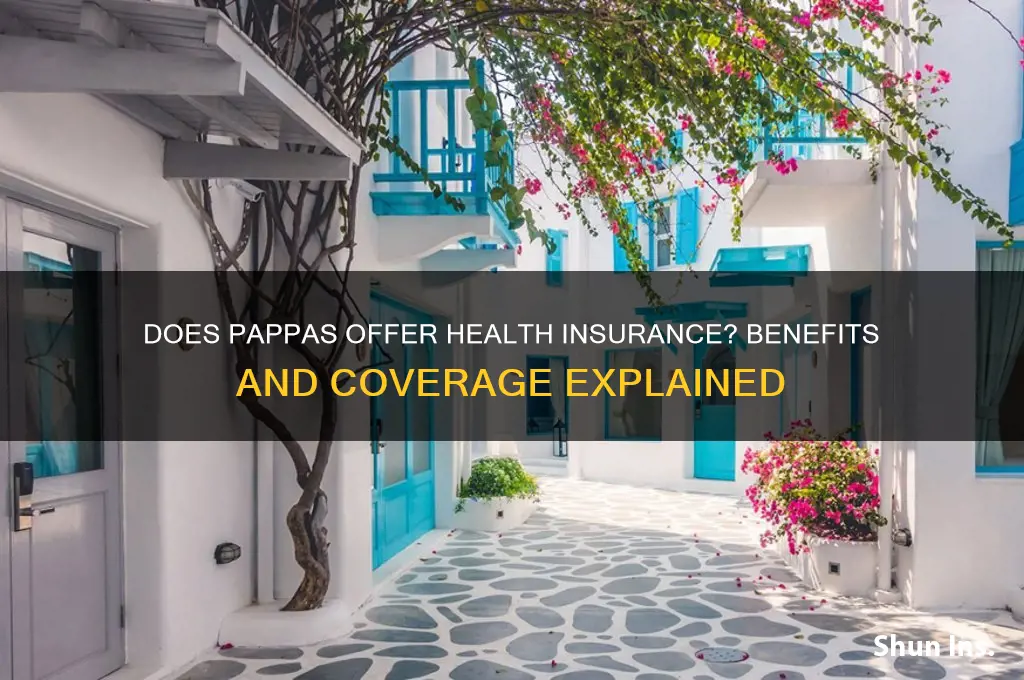 does pappas provide health insurance