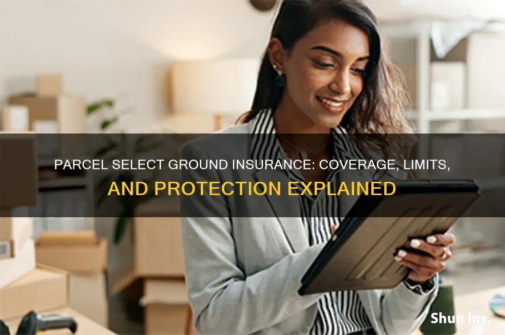 does parcel select ground have insurance