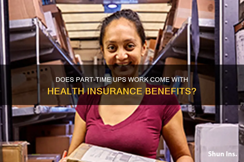 does part time ups have insurance