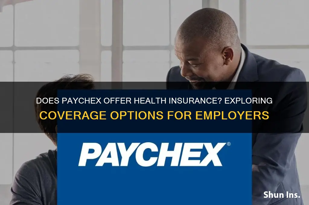 does paychex sell health insurance