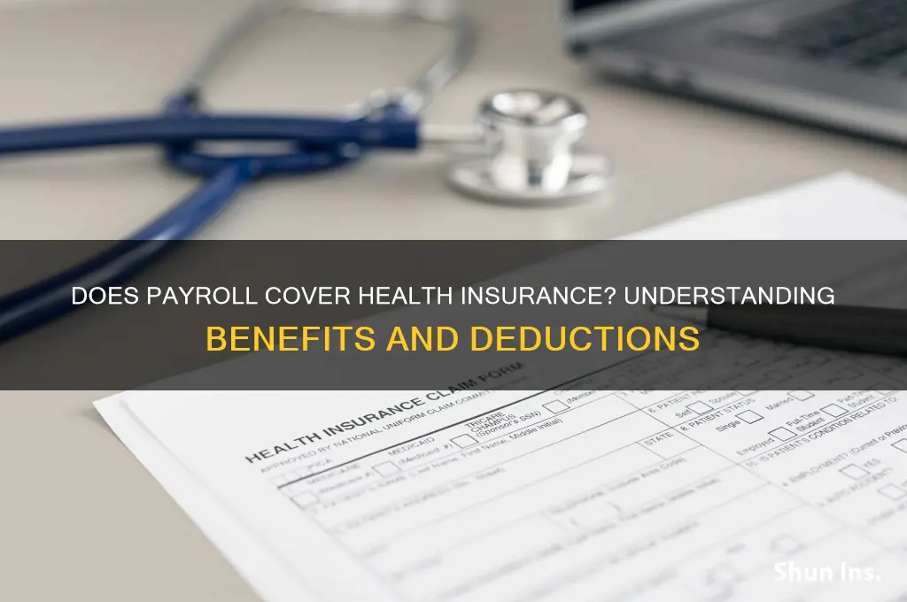 does payroll include health insurance