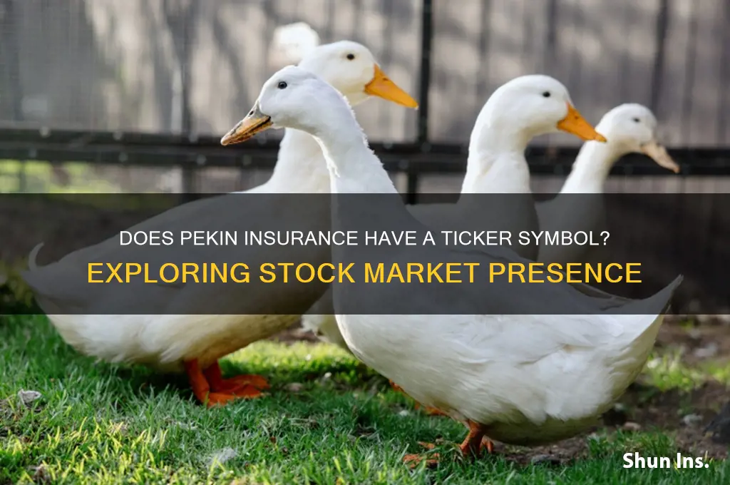 does pekin insurance have a ticker symbol