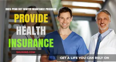 Does PennDOT's Winter Maintenance Program Include Health Insurance?